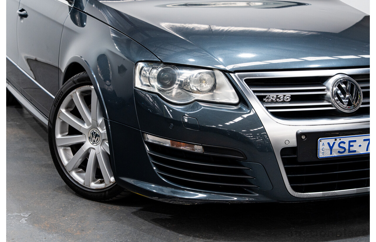 1/2010 Volkswagen Passat R36 3C (AWD) MY10 4d Wagon Icelandic Grey Metallic VR6 3.6L