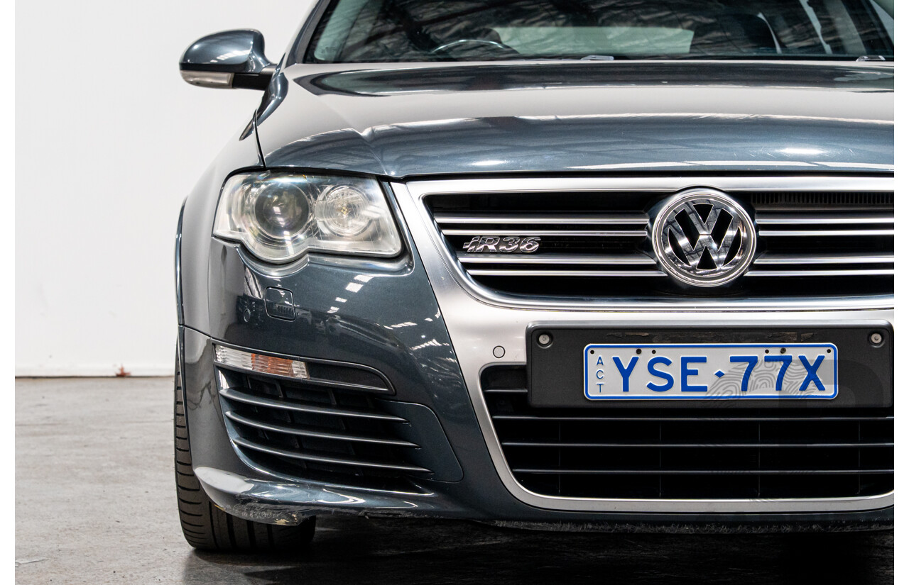 1/2010 Volkswagen Passat R36 3C (AWD) MY10 4d Wagon Icelandic Grey Metallic VR6 3.6L