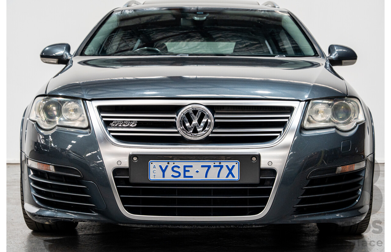 1/2010 Volkswagen Passat R36 3C (AWD) MY10 4d Wagon Icelandic Grey Metallic VR6 3.6L