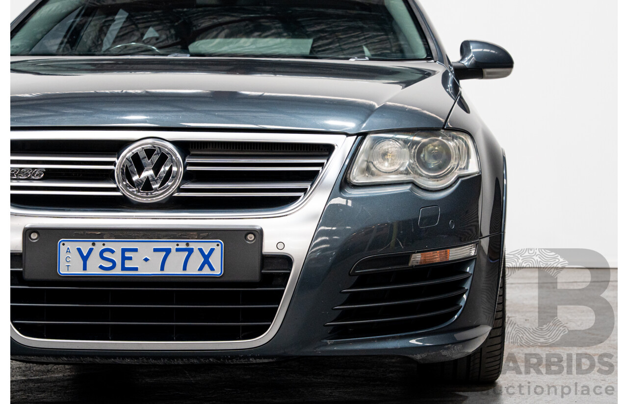 1/2010 Volkswagen Passat R36 3C (AWD) MY10 4d Wagon Icelandic Grey Metallic VR6 3.6L