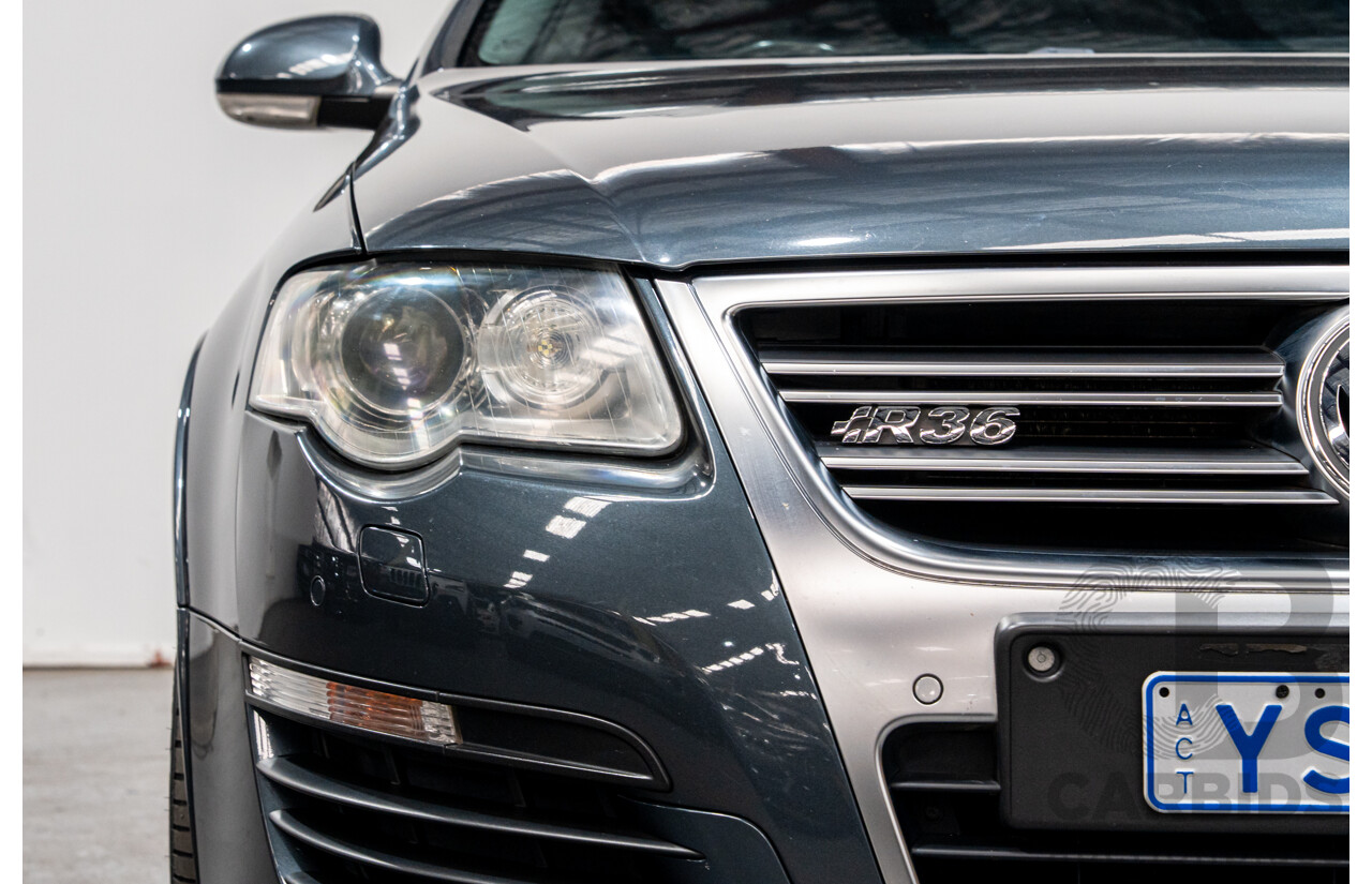 1/2010 Volkswagen Passat R36 3C (AWD) MY10 4d Wagon Icelandic Grey Metallic VR6 3.6L