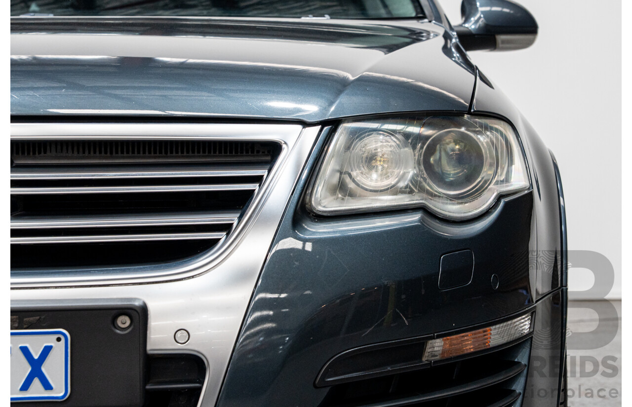 1/2010 Volkswagen Passat R36 3C (AWD) MY10 4d Wagon Icelandic Grey Metallic VR6 3.6L