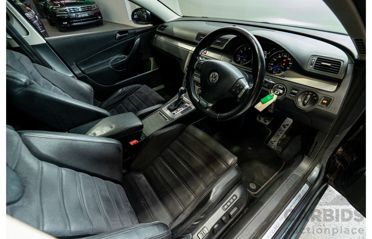 1/2010 Volkswagen Passat R36 3C (AWD) MY10 4d Wagon Icelandic Grey Metallic VR6 3.6L