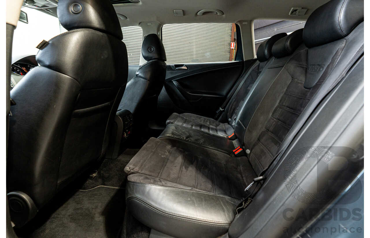 1/2010 Volkswagen Passat R36 3C (AWD) MY10 4d Wagon Icelandic Grey Metallic VR6 3.6L