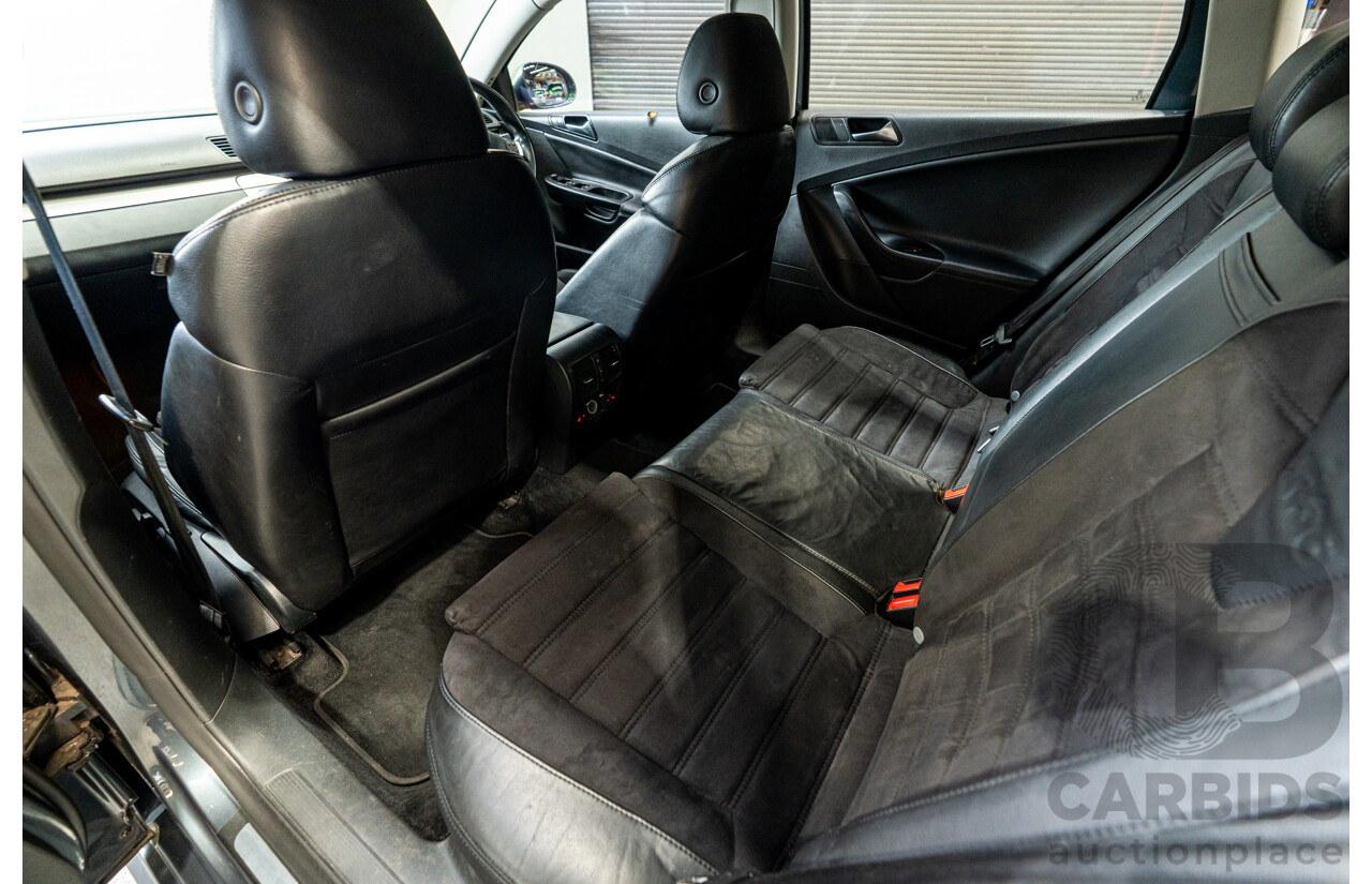 1/2010 Volkswagen Passat R36 3C (AWD) MY10 4d Wagon Icelandic Grey Metallic VR6 3.6L