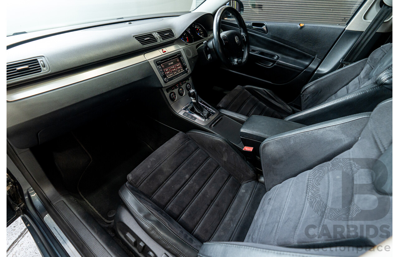 1/2010 Volkswagen Passat R36 3C (AWD) MY10 4d Wagon Icelandic Grey Metallic VR6 3.6L