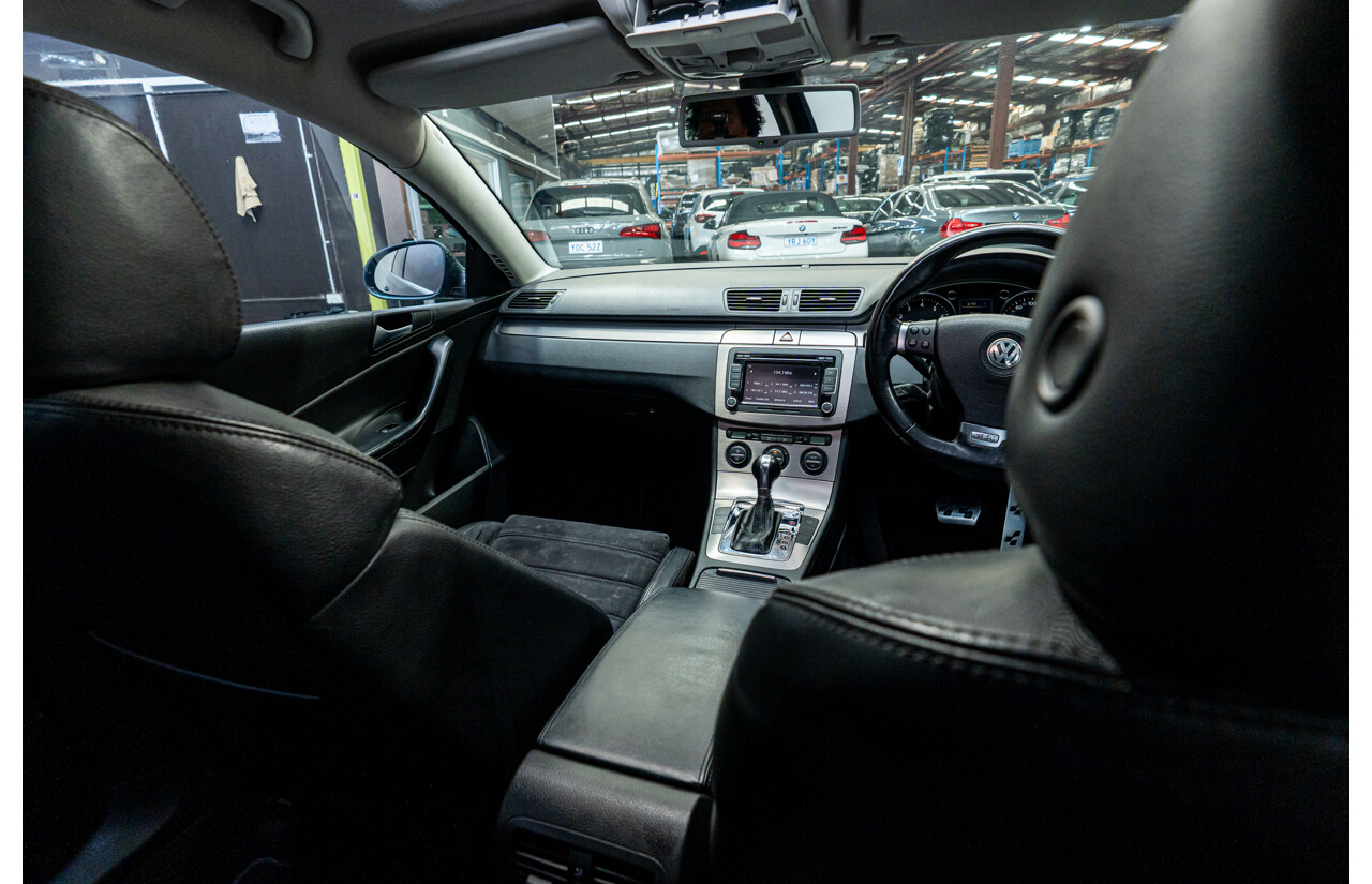 1/2010 Volkswagen Passat R36 3C (AWD) MY10 4d Wagon Icelandic Grey Metallic VR6 3.6L