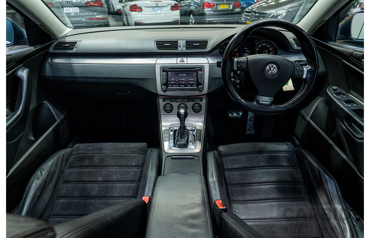 1/2010 Volkswagen Passat R36 3C (AWD) MY10 4d Wagon Icelandic Grey Metallic VR6 3.6L