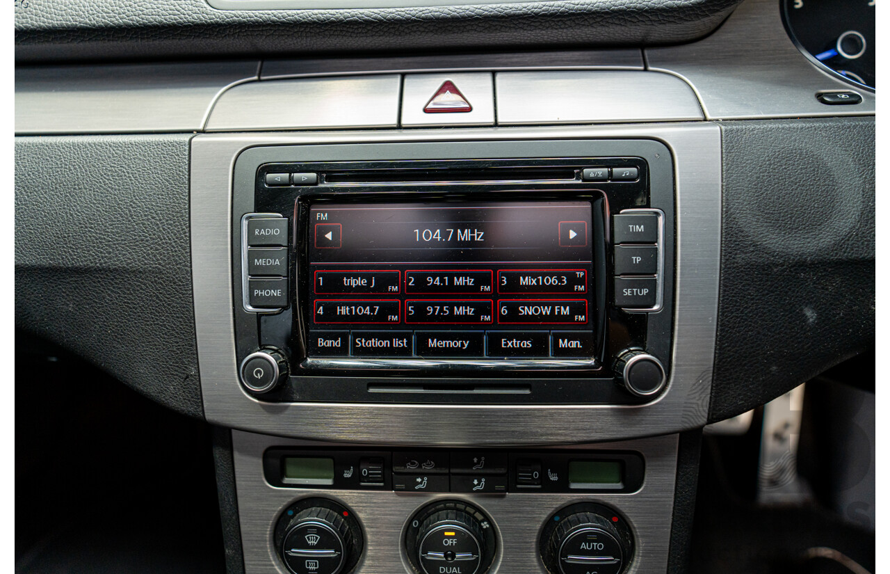 1/2010 Volkswagen Passat R36 3C (AWD) MY10 4d Wagon Icelandic Grey Metallic VR6 3.6L