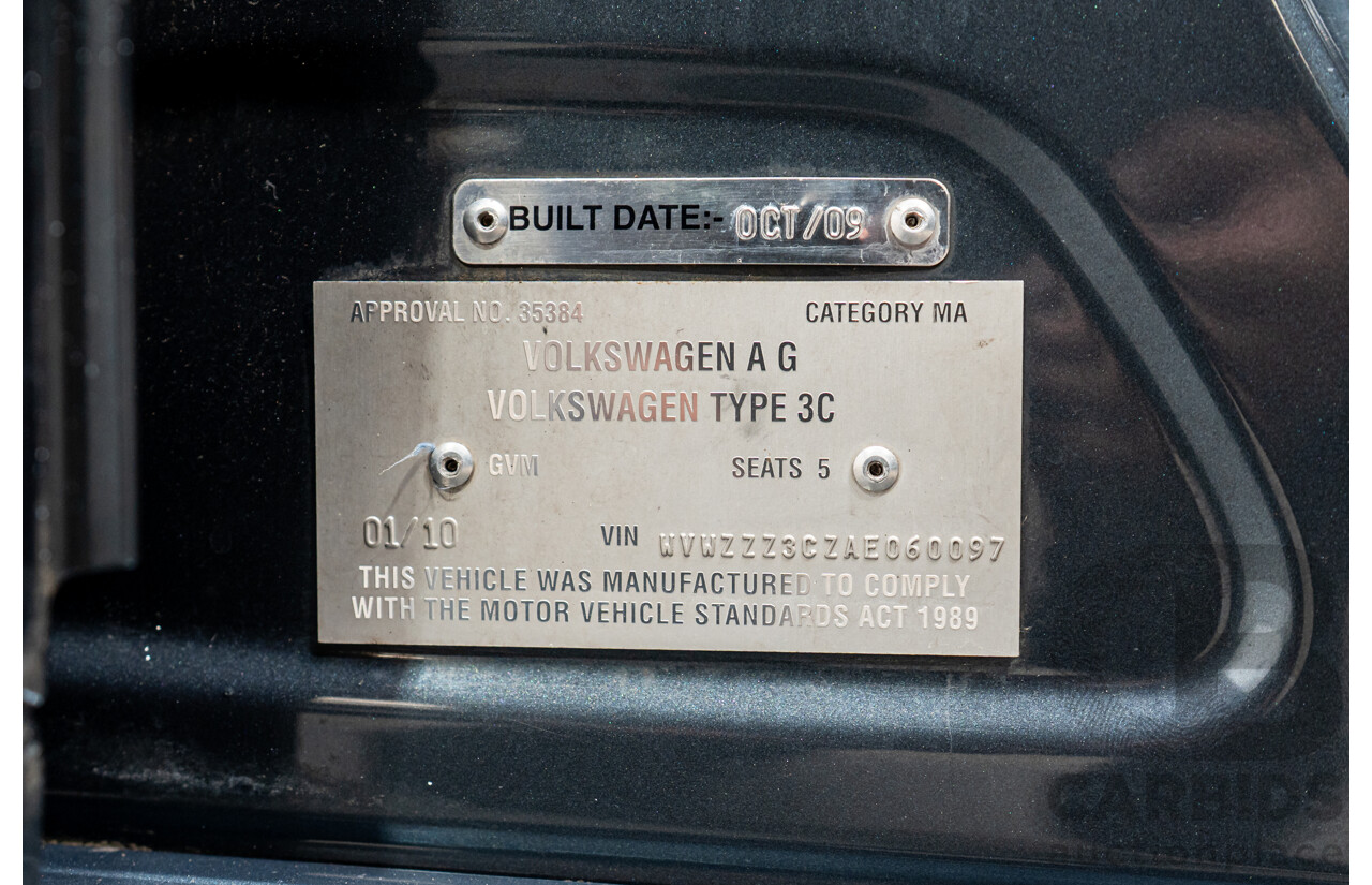 1/2010 Volkswagen Passat R36 3C (AWD) MY10 4d Wagon Icelandic Grey Metallic VR6 3.6L