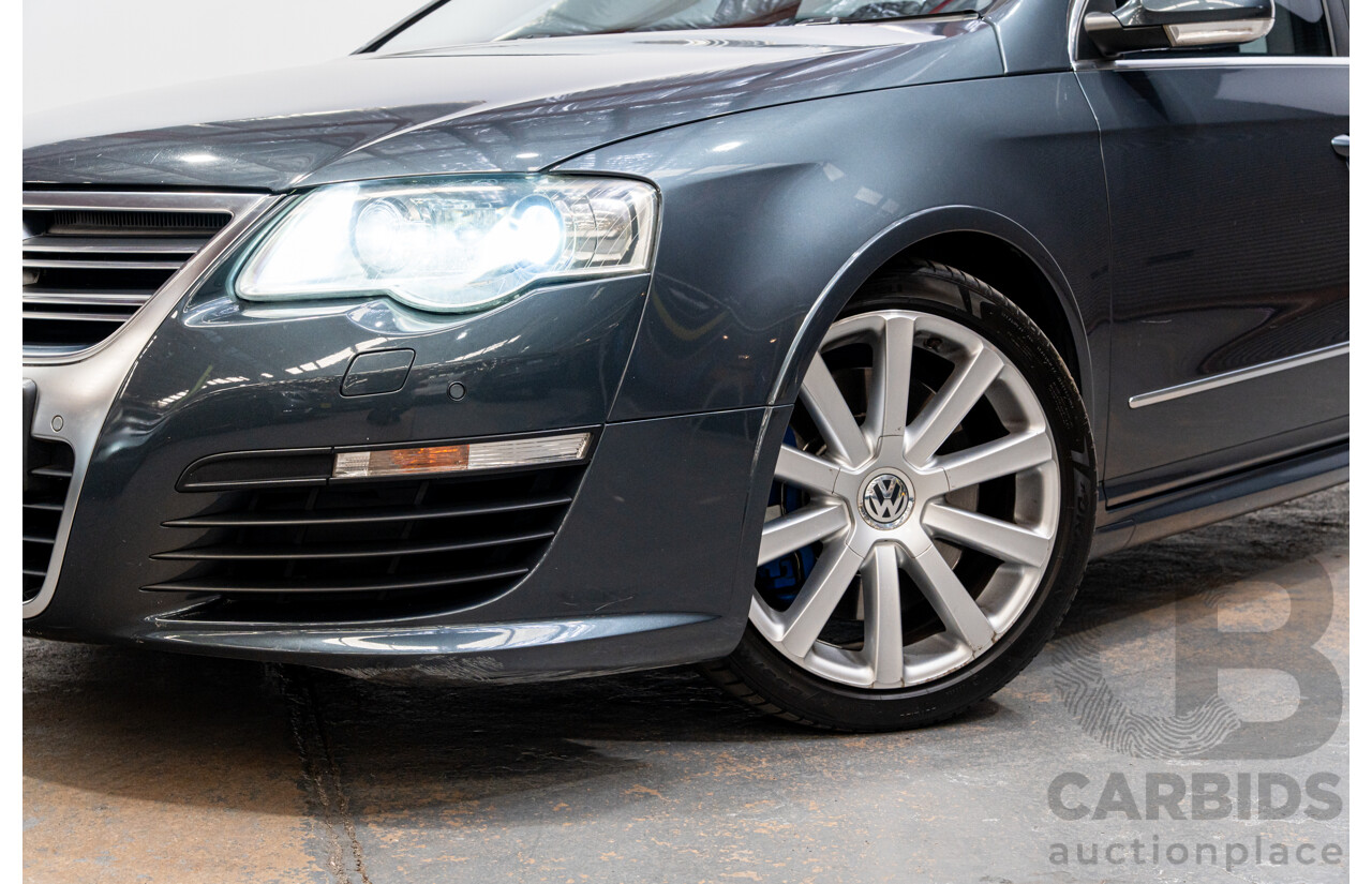 1/2010 Volkswagen Passat R36 3C (AWD) MY10 4d Wagon Icelandic Grey Metallic VR6 3.6L