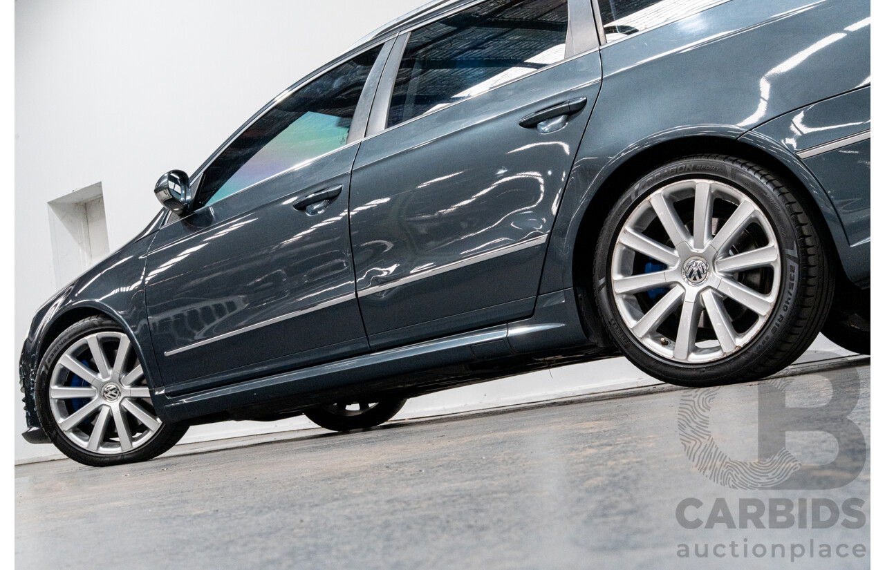1/2010 Volkswagen Passat R36 3C (AWD) MY10 4d Wagon Icelandic Grey Metallic VR6 3.6L