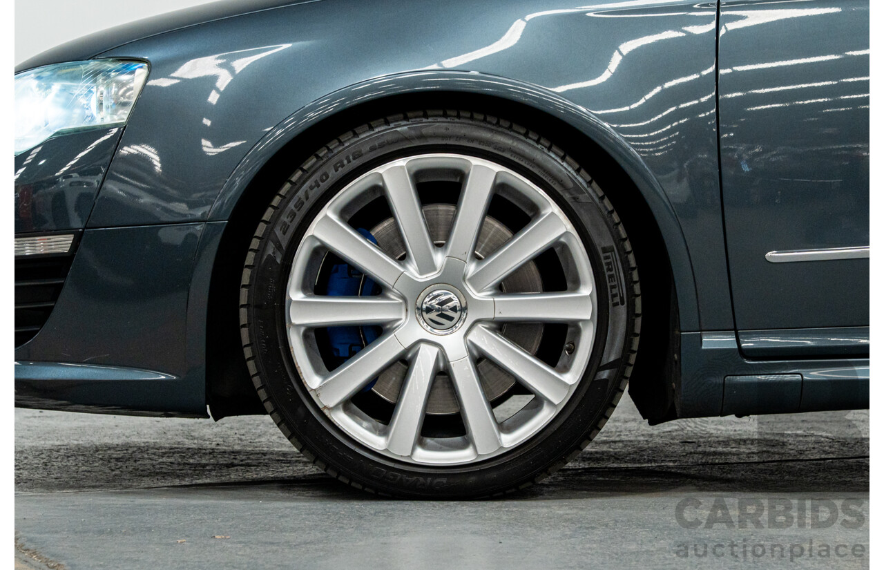 1/2010 Volkswagen Passat R36 3C (AWD) MY10 4d Wagon Icelandic Grey Metallic VR6 3.6L