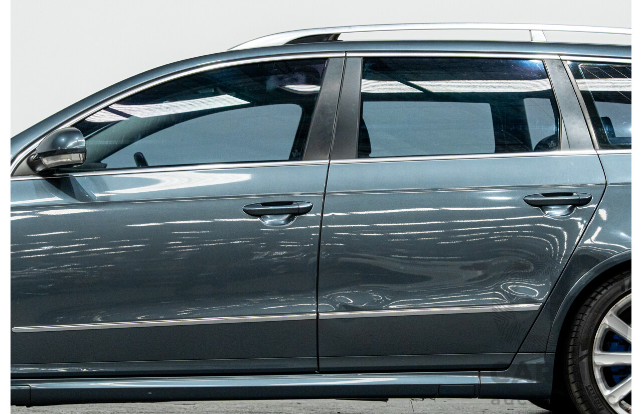 1/2010 Volkswagen Passat R36 3C (AWD) MY10 4d Wagon Icelandic Grey Metallic VR6 3.6L