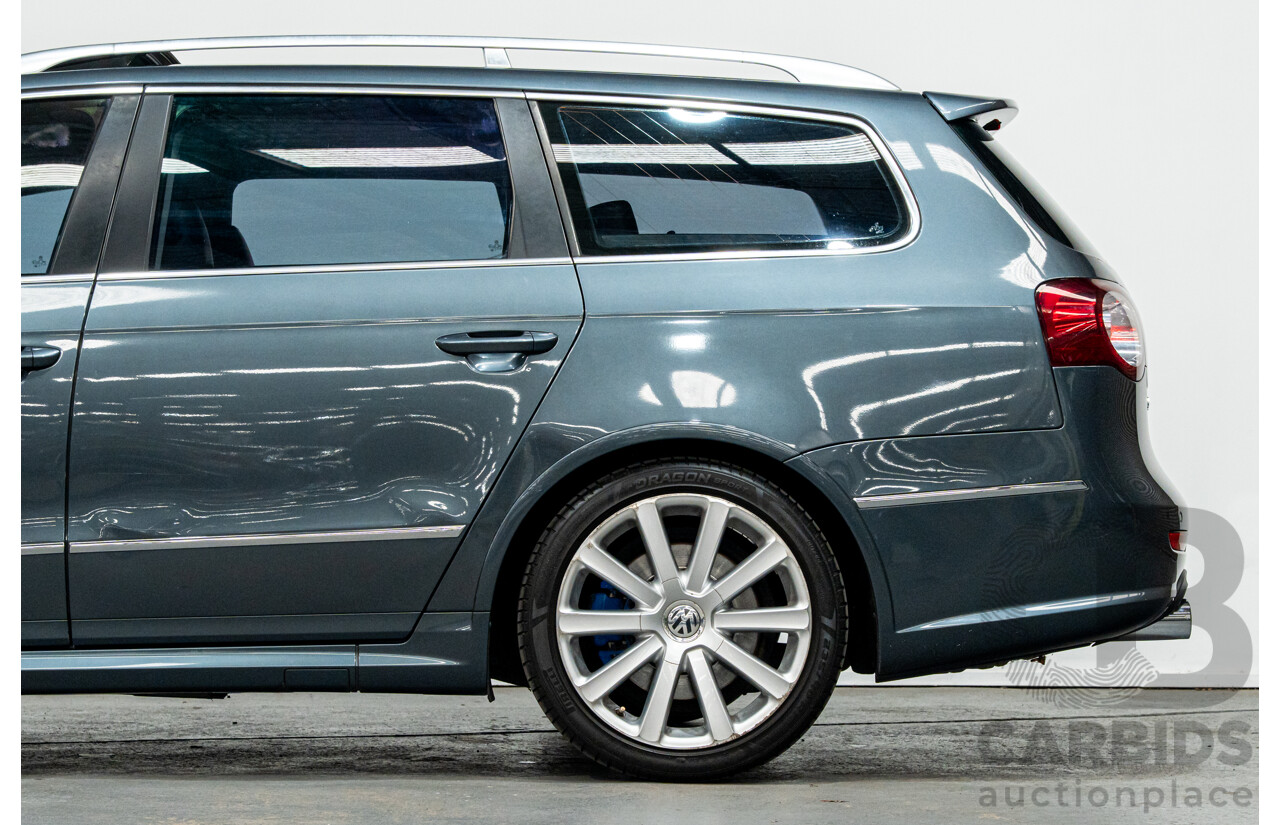 1/2010 Volkswagen Passat R36 3C (AWD) MY10 4d Wagon Icelandic Grey Metallic VR6 3.6L