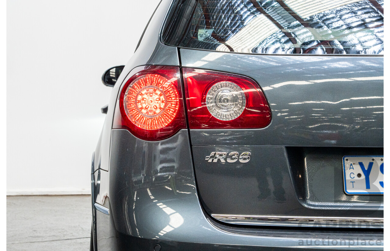 1/2010 Volkswagen Passat R36 3C (AWD) MY10 4d Wagon Icelandic Grey Metallic VR6 3.6L