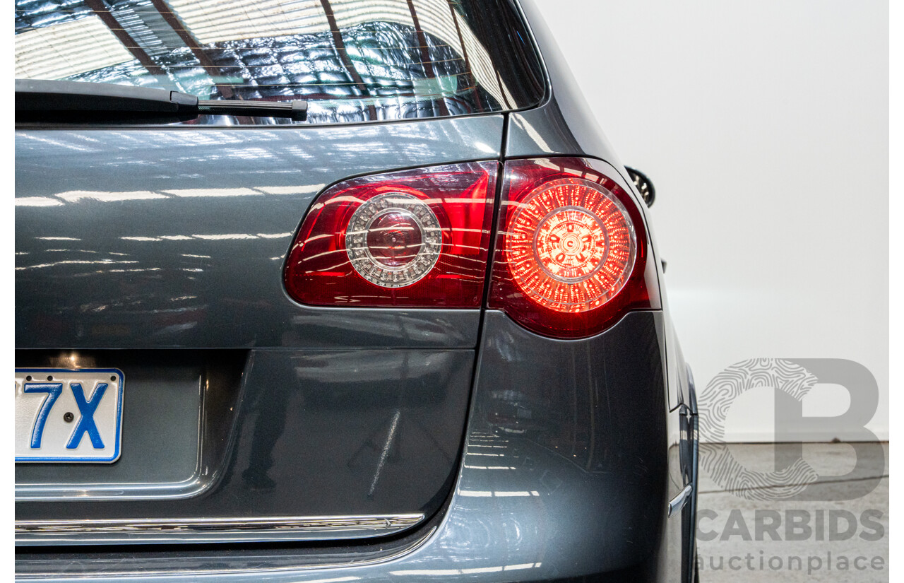 1/2010 Volkswagen Passat R36 3C (AWD) MY10 4d Wagon Icelandic Grey Metallic VR6 3.6L