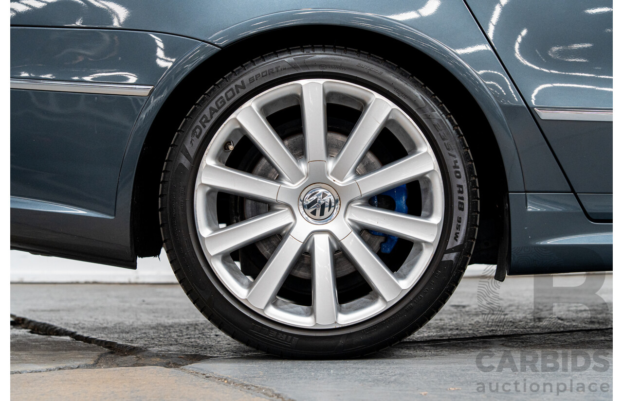 1/2010 Volkswagen Passat R36 3C (AWD) MY10 4d Wagon Icelandic Grey Metallic VR6 3.6L