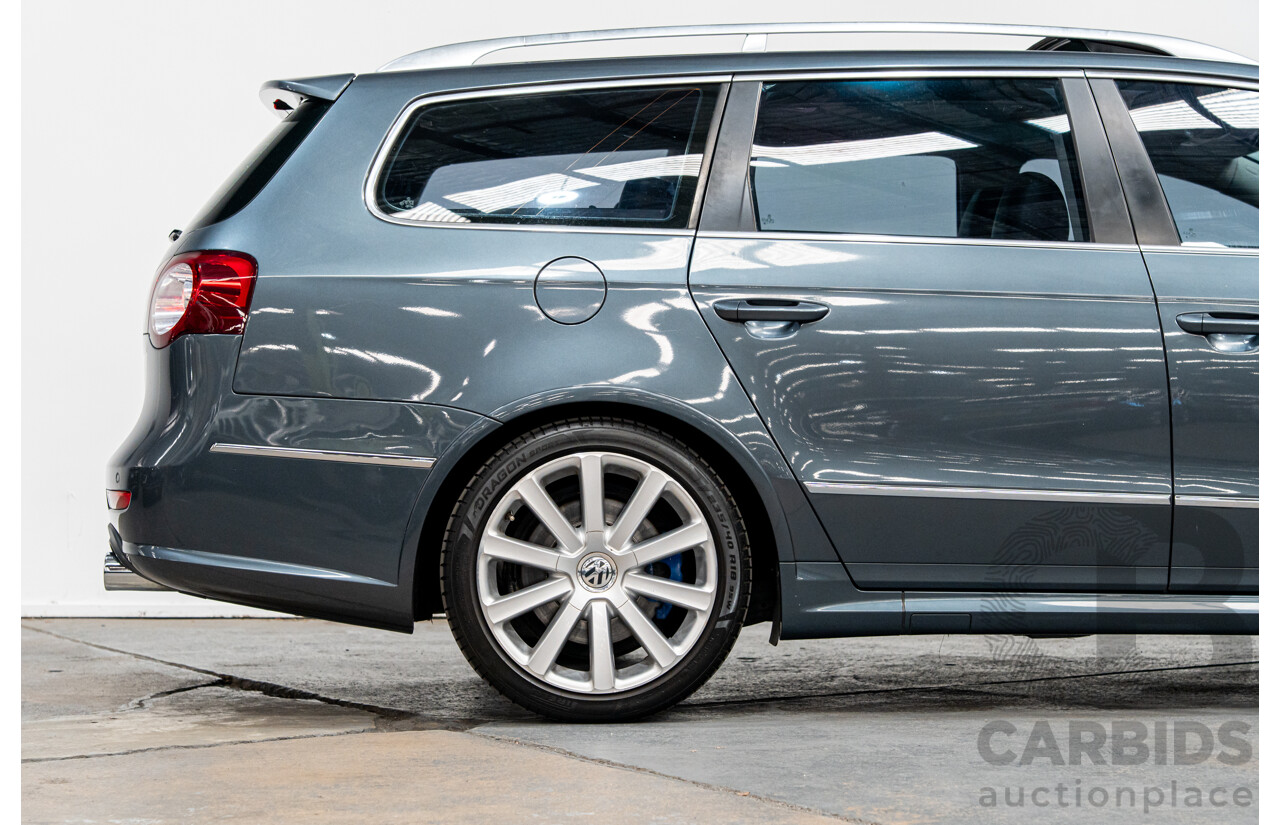 1/2010 Volkswagen Passat R36 3C (AWD) MY10 4d Wagon Icelandic Grey Metallic VR6 3.6L
