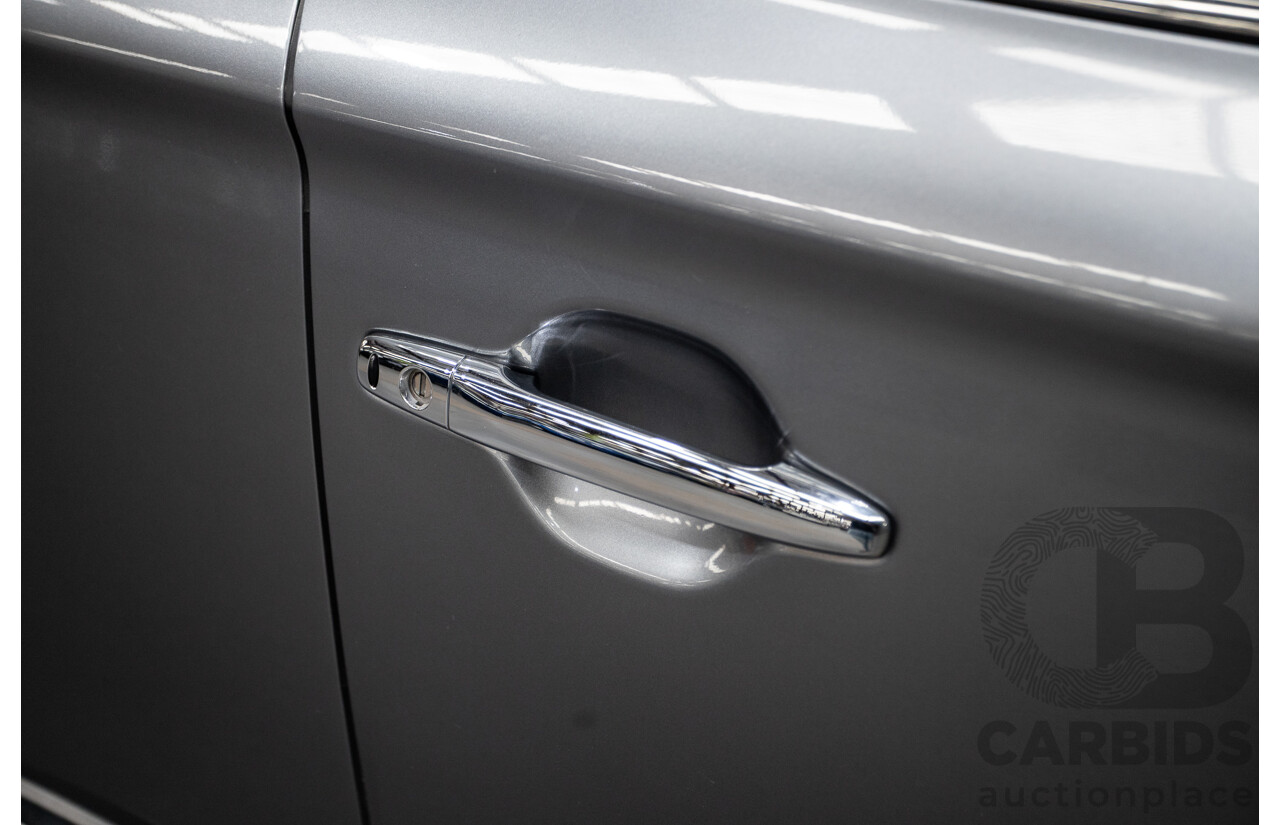 08/2017 Mitsubishi Outlander EXCEED (AWD) ZK MY18 4D Wagon Titanium Grey Turbo Diesel 2.3L - 7 seats