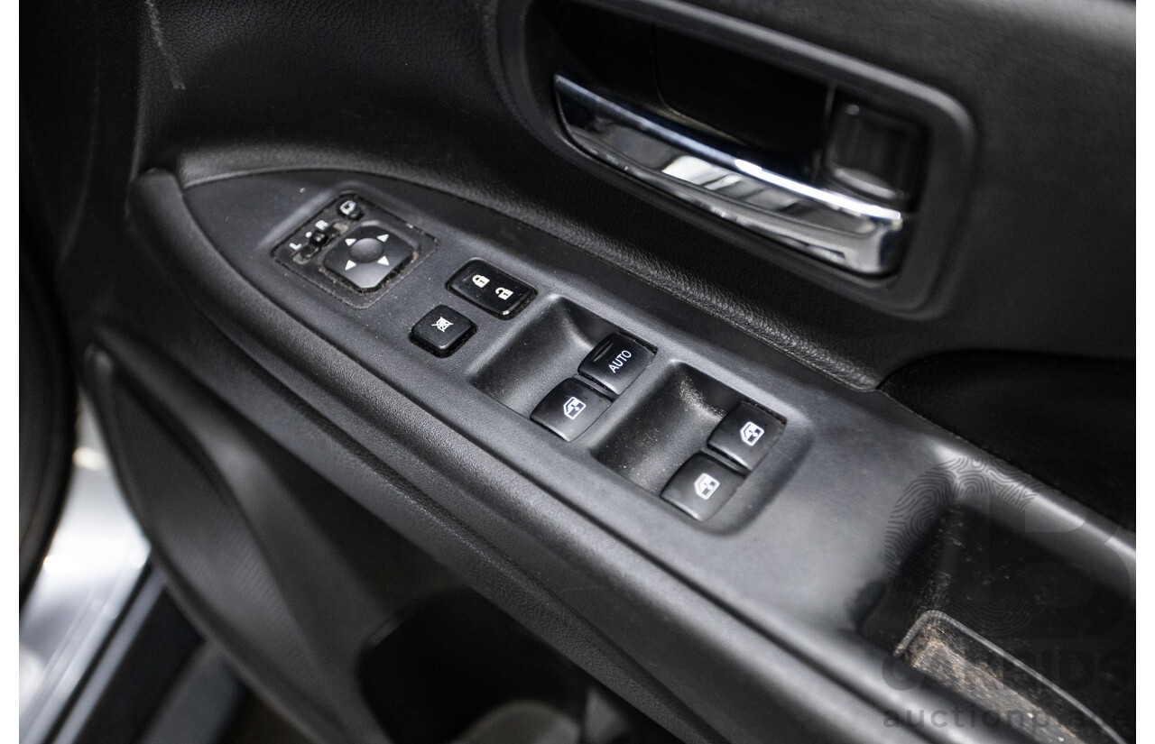 08/2017 Mitsubishi Outlander EXCEED (AWD) ZK MY18 4D Wagon Titanium Grey Turbo Diesel 2.3L - 7 seats