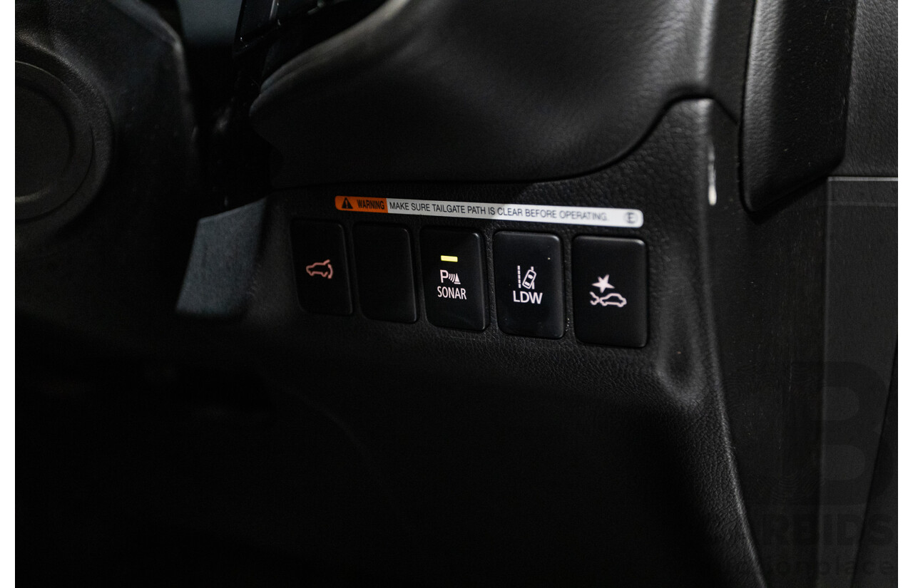 08/2017 Mitsubishi Outlander EXCEED (AWD) ZK MY18 4D Wagon Titanium Grey Turbo Diesel 2.3L - 7 seats