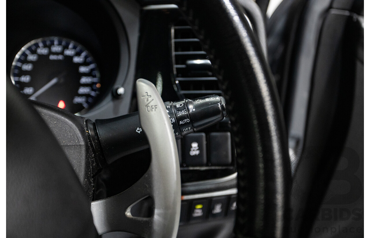 08/2017 Mitsubishi Outlander EXCEED (AWD) ZK MY18 4D Wagon Titanium Grey Turbo Diesel 2.3L - 7 seats