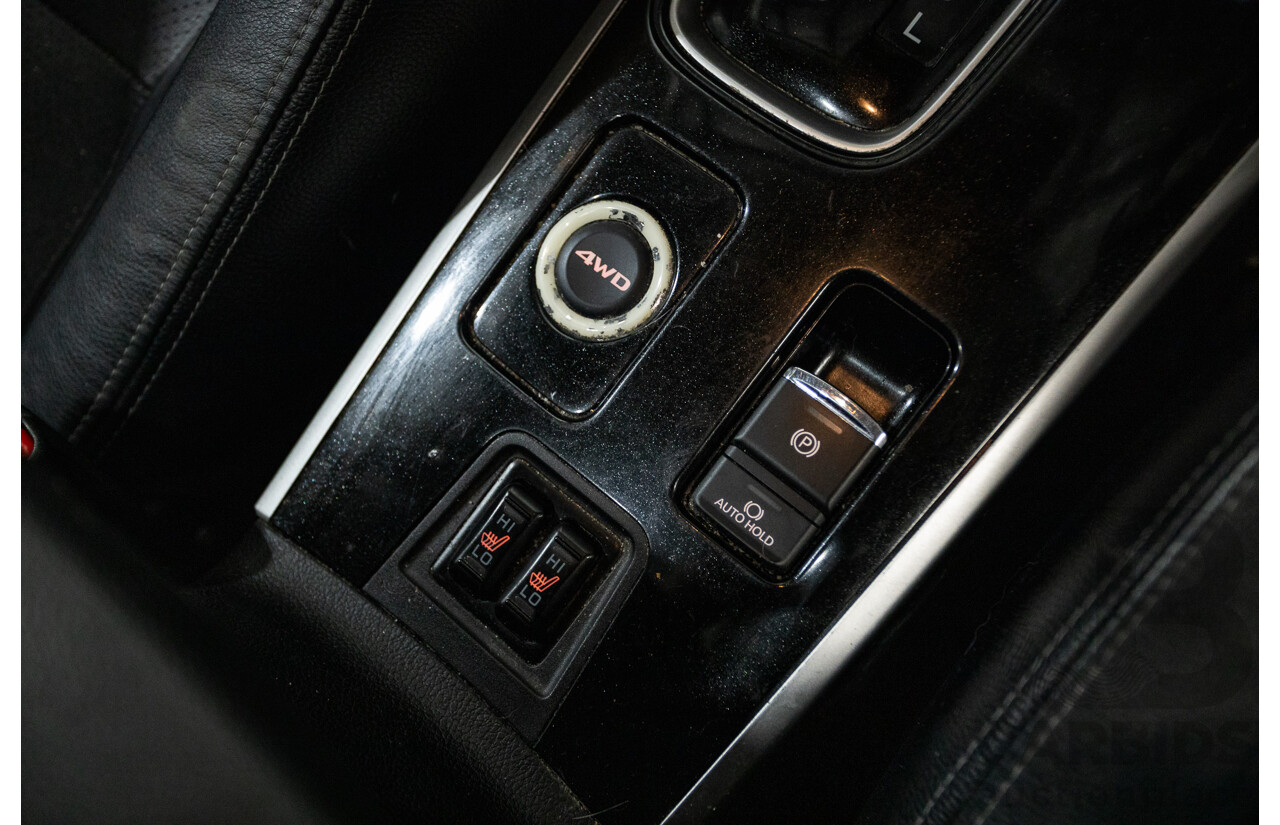 08/2017 Mitsubishi Outlander EXCEED (AWD) ZK MY18 4D Wagon Titanium Grey Turbo Diesel 2.3L - 7 seats