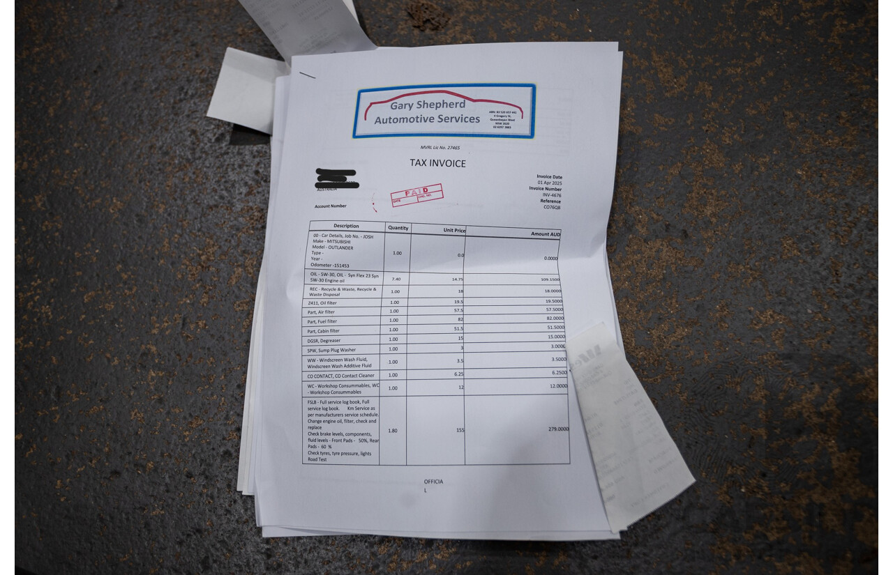 08/2017 Mitsubishi Outlander EXCEED (AWD) ZK MY18 4D Wagon Titanium Grey Turbo Diesel 2.3L - 7 seats