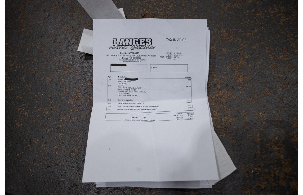 08/2017 Mitsubishi Outlander EXCEED (AWD) ZK MY18 4D Wagon Titanium Grey Turbo Diesel 2.3L - 7 seats