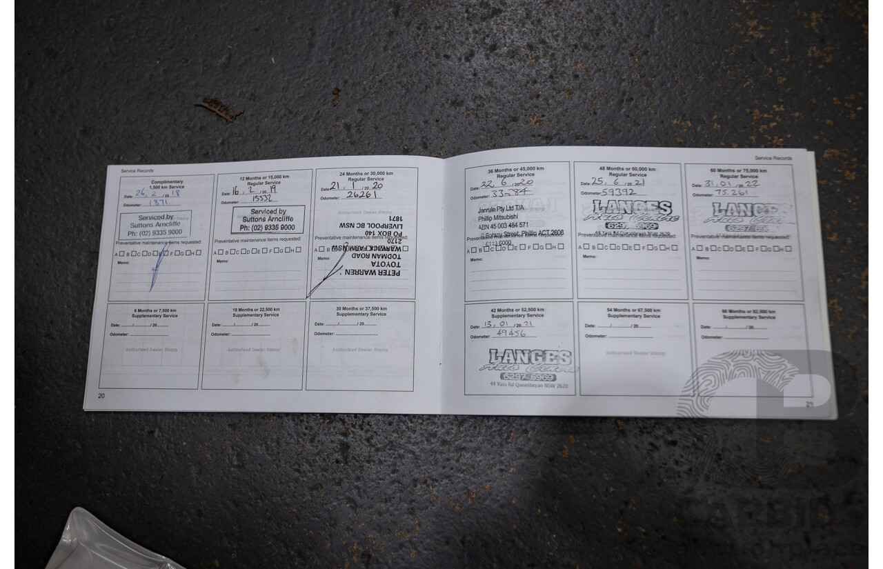 08/2017 Mitsubishi Outlander EXCEED (AWD) ZK MY18 4D Wagon Titanium Grey Turbo Diesel 2.3L - 7 seats