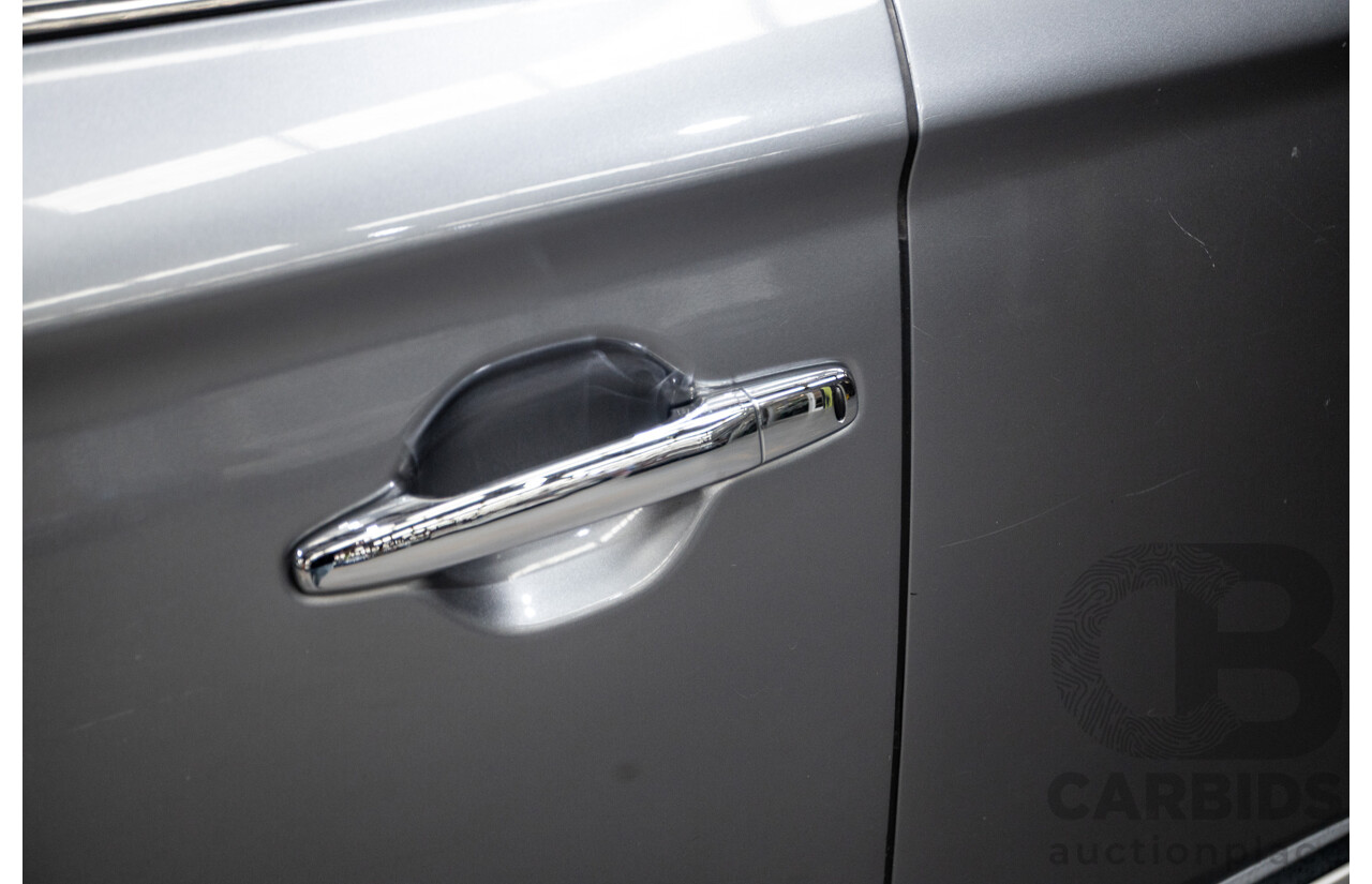 08/2017 Mitsubishi Outlander EXCEED (AWD) ZK MY18 4D Wagon Titanium Grey Turbo Diesel 2.3L - 7 seats