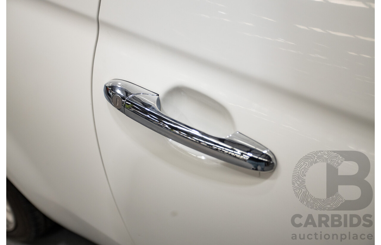 3/2013 Fiat 500 TWIN AIR Lounge  2d Convertible White 0.9L