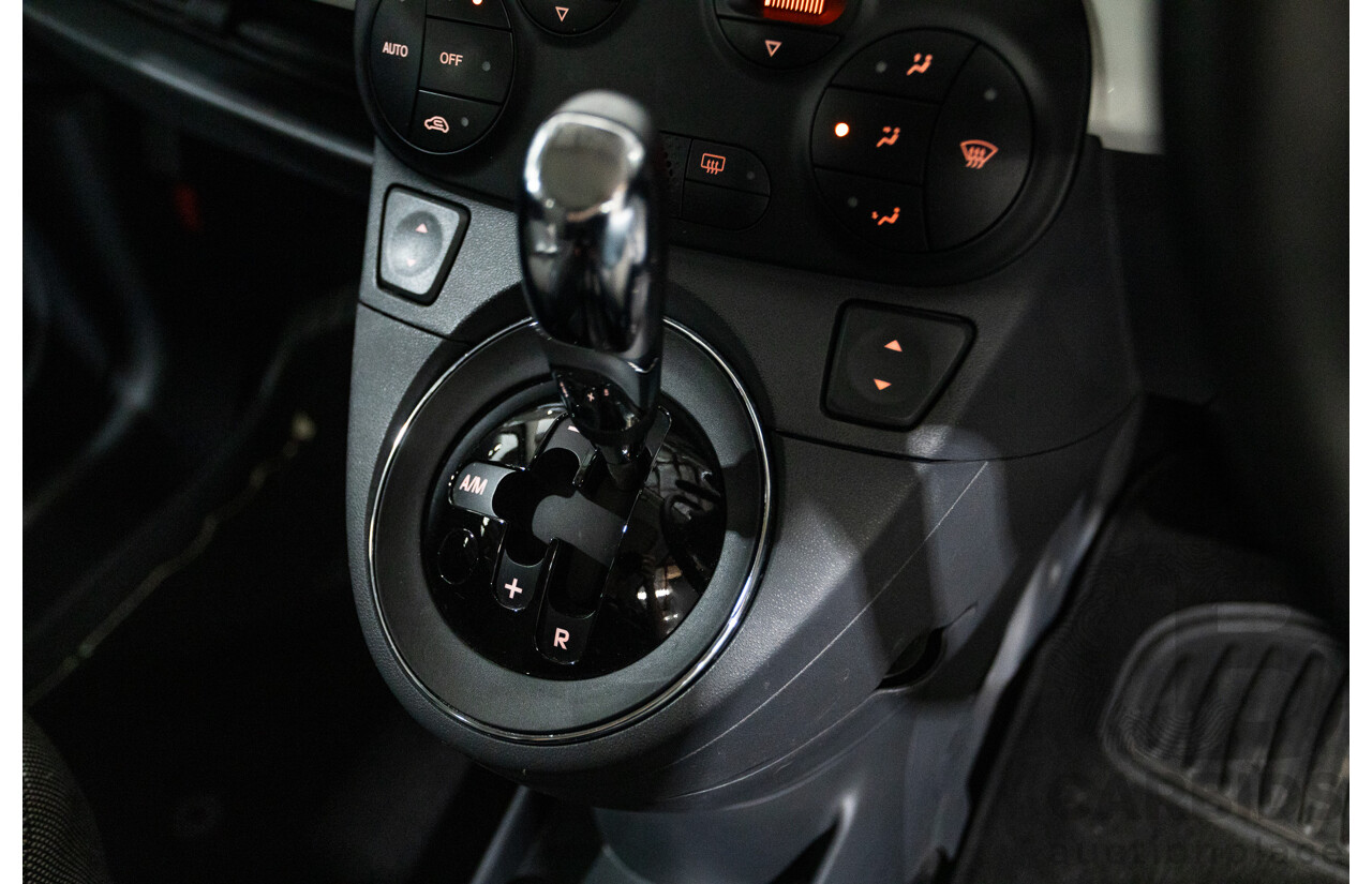 3/2013 Fiat 500 TWIN AIR Lounge  2d Convertible White 0.9L