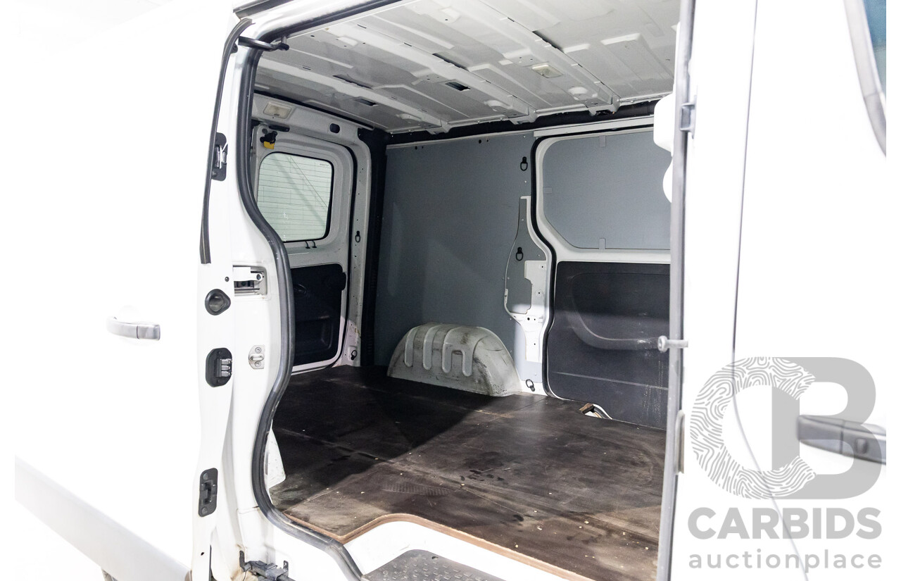 07/2019 Renault Trafic LWB (85kW FWD) X82 4D Van Glacier White Turbo Diesel 1.6L