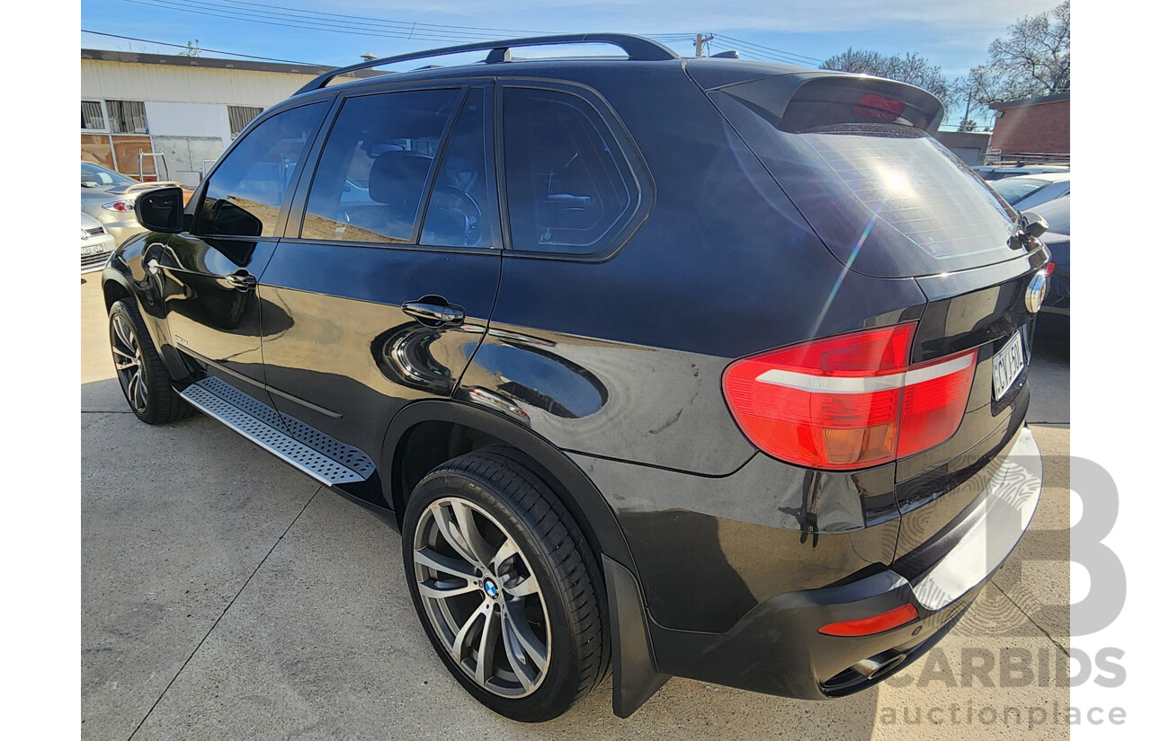 11/2009 Bmw X5 Xdrive 30i E70 MY09 4d Wagon Black 3.0L