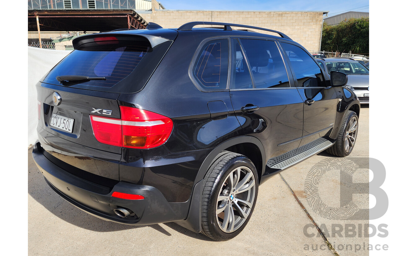 11/2009 Bmw X5 Xdrive 30i E70 MY09 4d Wagon Black 3.0L