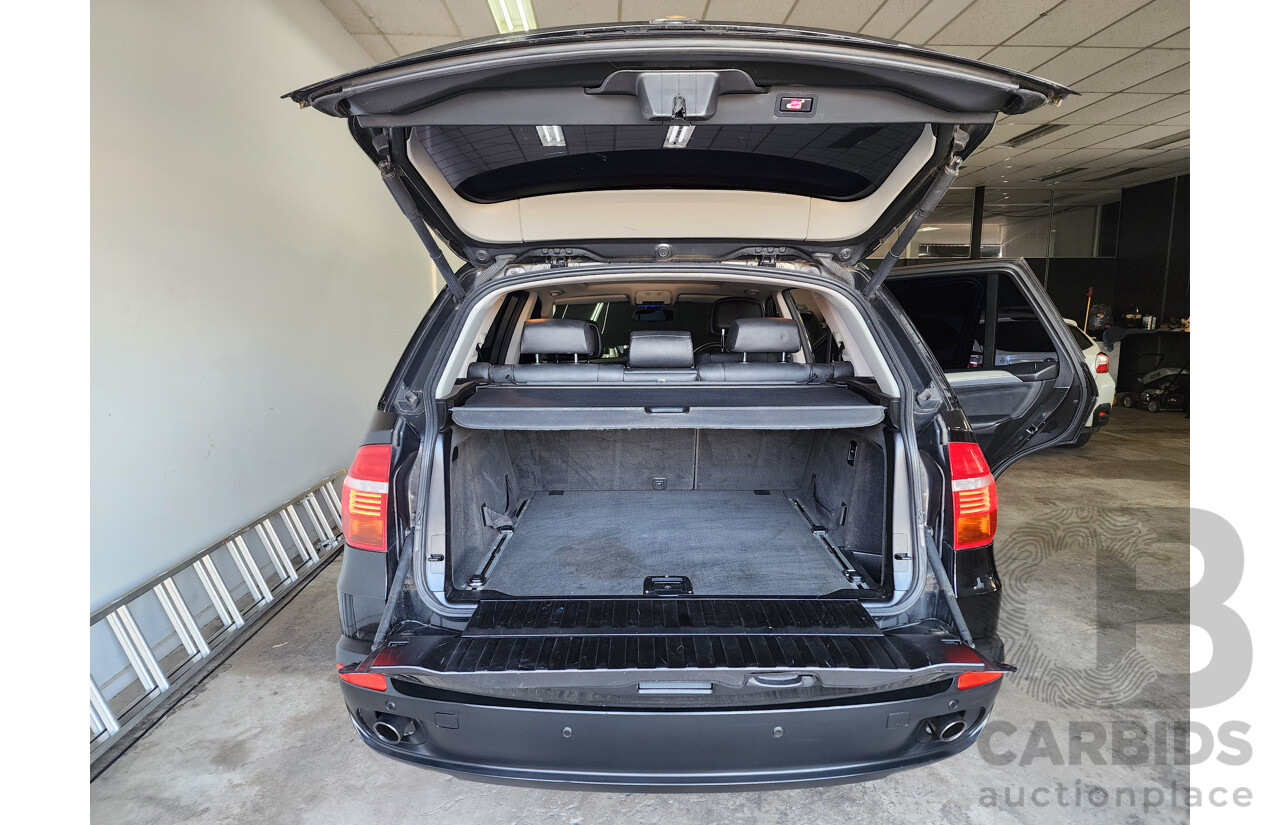 11/2009 Bmw X5 Xdrive 30i E70 MY09 4d Wagon Black 3.0L