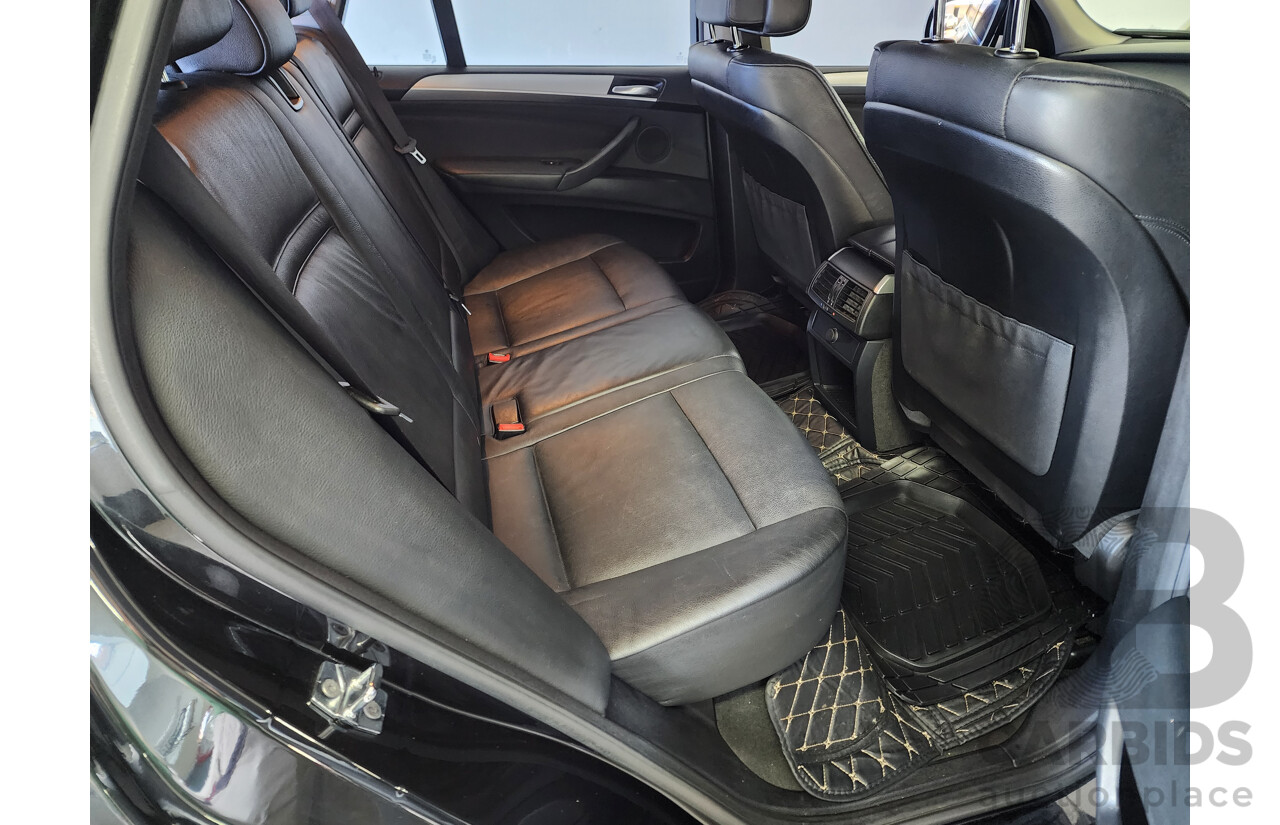 11/2009 Bmw X5 Xdrive 30i E70 MY09 4d Wagon Black 3.0L