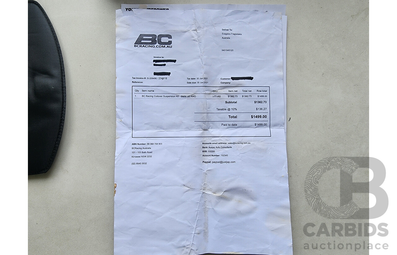 11/2009 Bmw X5 Xdrive 30i E70 MY09 4d Wagon Black 3.0L