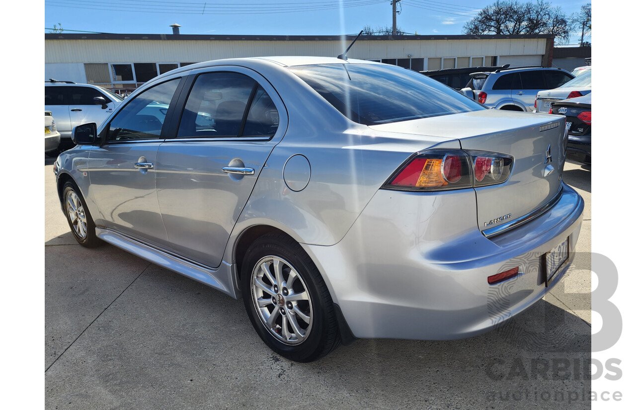 2/2013 Mitsubishi Lancer LX CJ MY13 4d Sedan Silver 2.0L