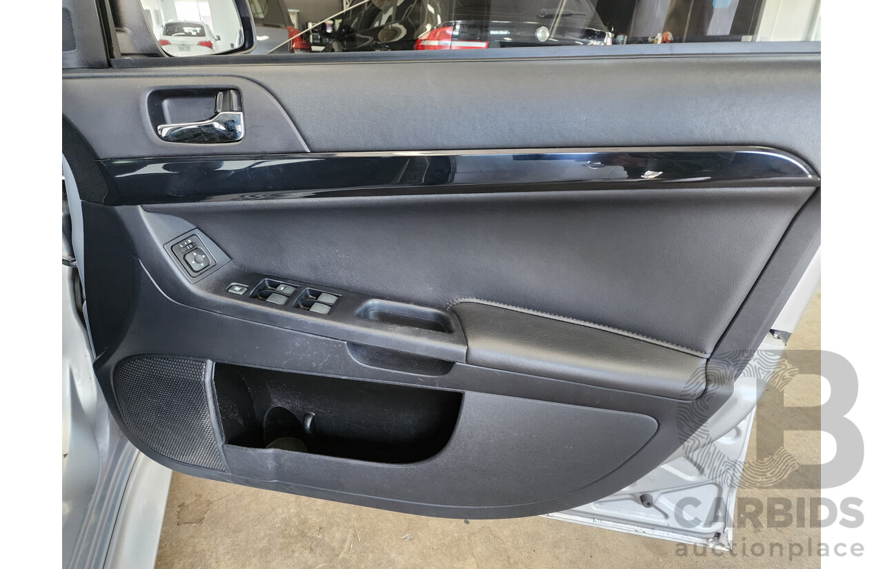 2/2013 Mitsubishi Lancer LX CJ MY13 4d Sedan Silver 2.0L