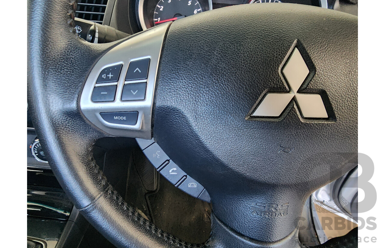 2/2013 Mitsubishi Lancer LX CJ MY13 4d Sedan Silver 2.0L