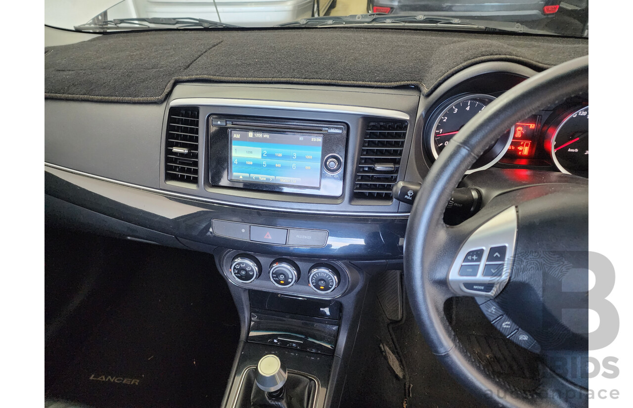 2/2013 Mitsubishi Lancer LX CJ MY13 4d Sedan Silver 2.0L