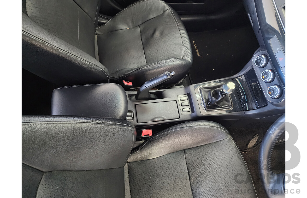2/2013 Mitsubishi Lancer LX CJ MY13 4d Sedan Silver 2.0L