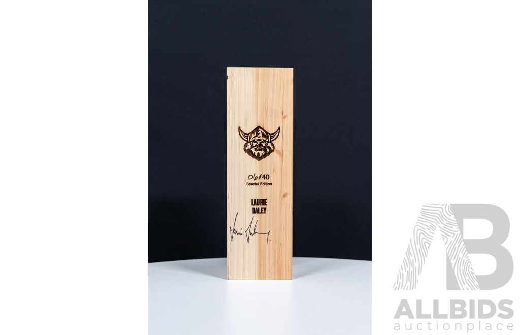 Laurie Daley #88 Personally Signed Underground Spirits 40th Anniversary Gin - Special Edition 06/40