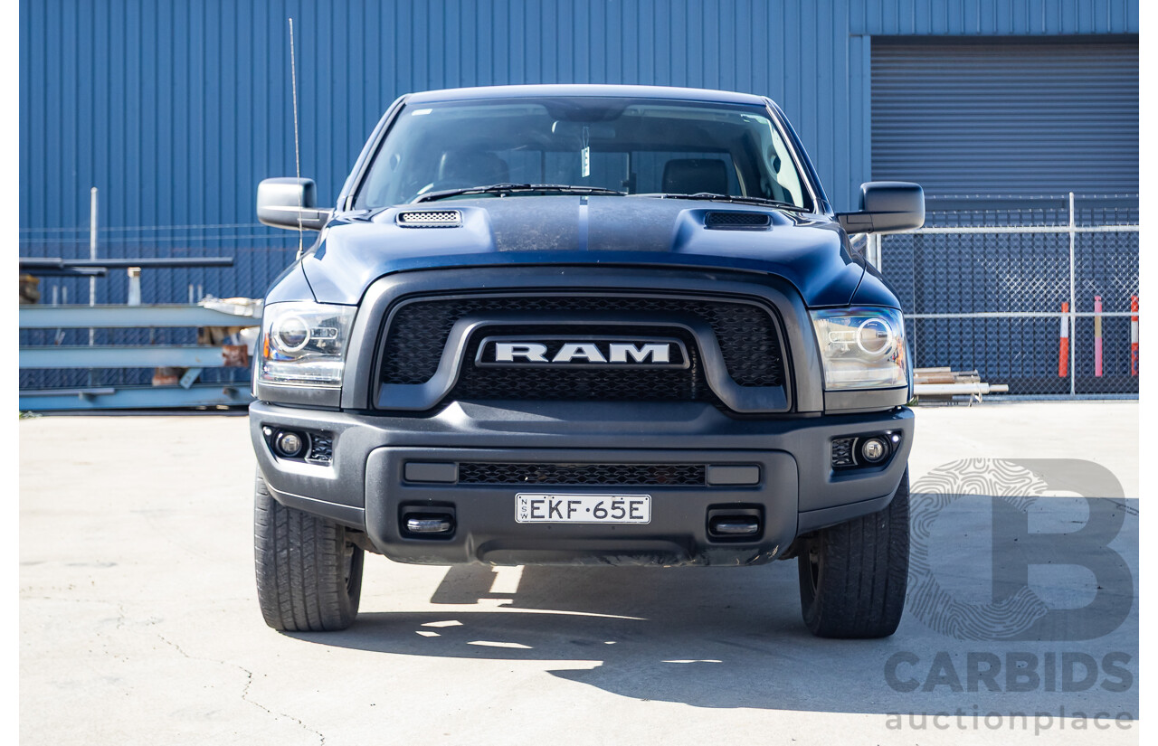 08/2020 ASV (Dodge) RAM 1500 Warlock RamBox SWB (4x4) 4d Dual Cab Utility Patriot Blue Pearl V8 5.7L