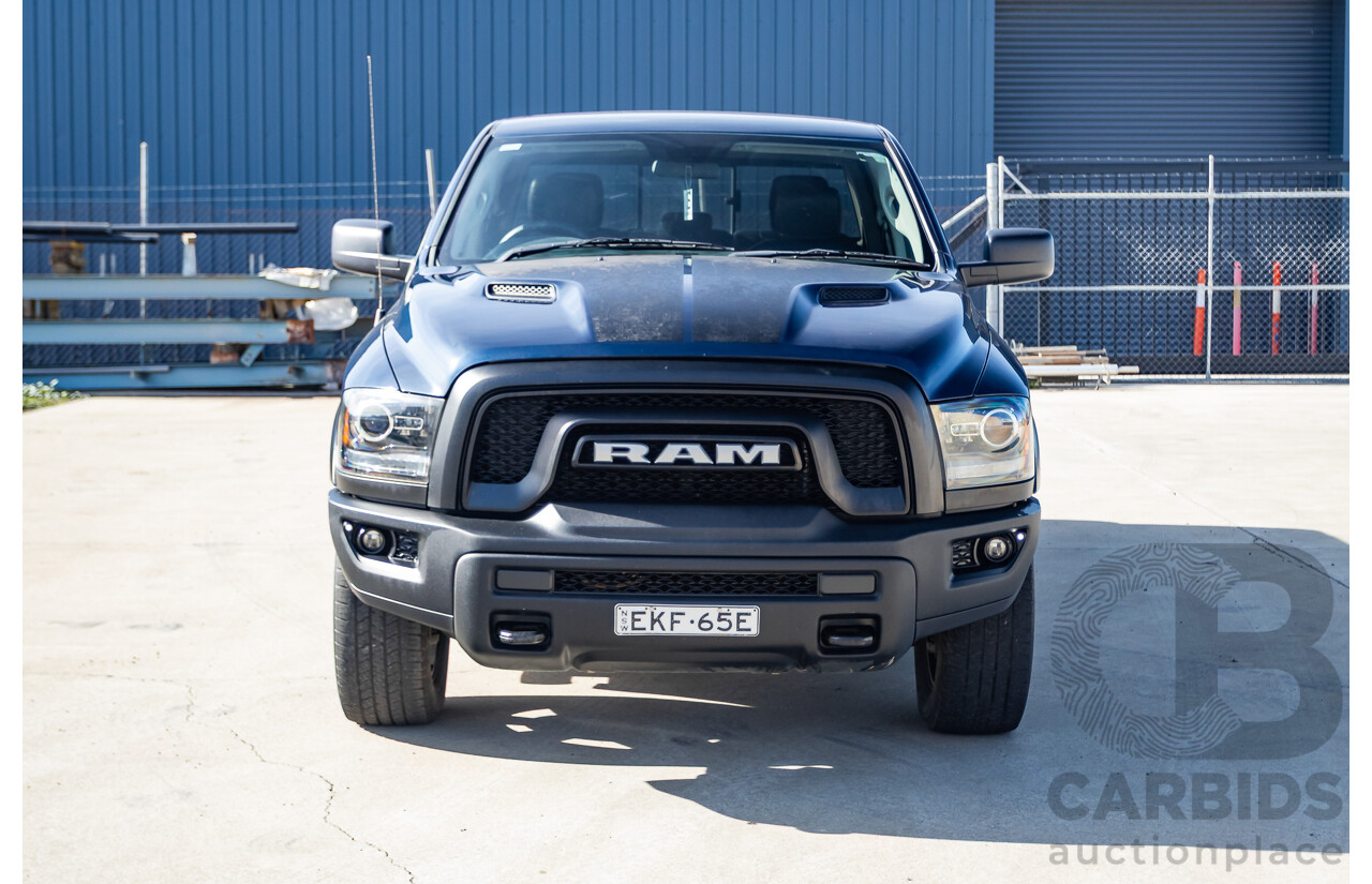 08/2020 ASV (Dodge) RAM 1500 Warlock RamBox SWB (4x4) 4d Dual Cab Utility Patriot Blue Pearl V8 5.7L