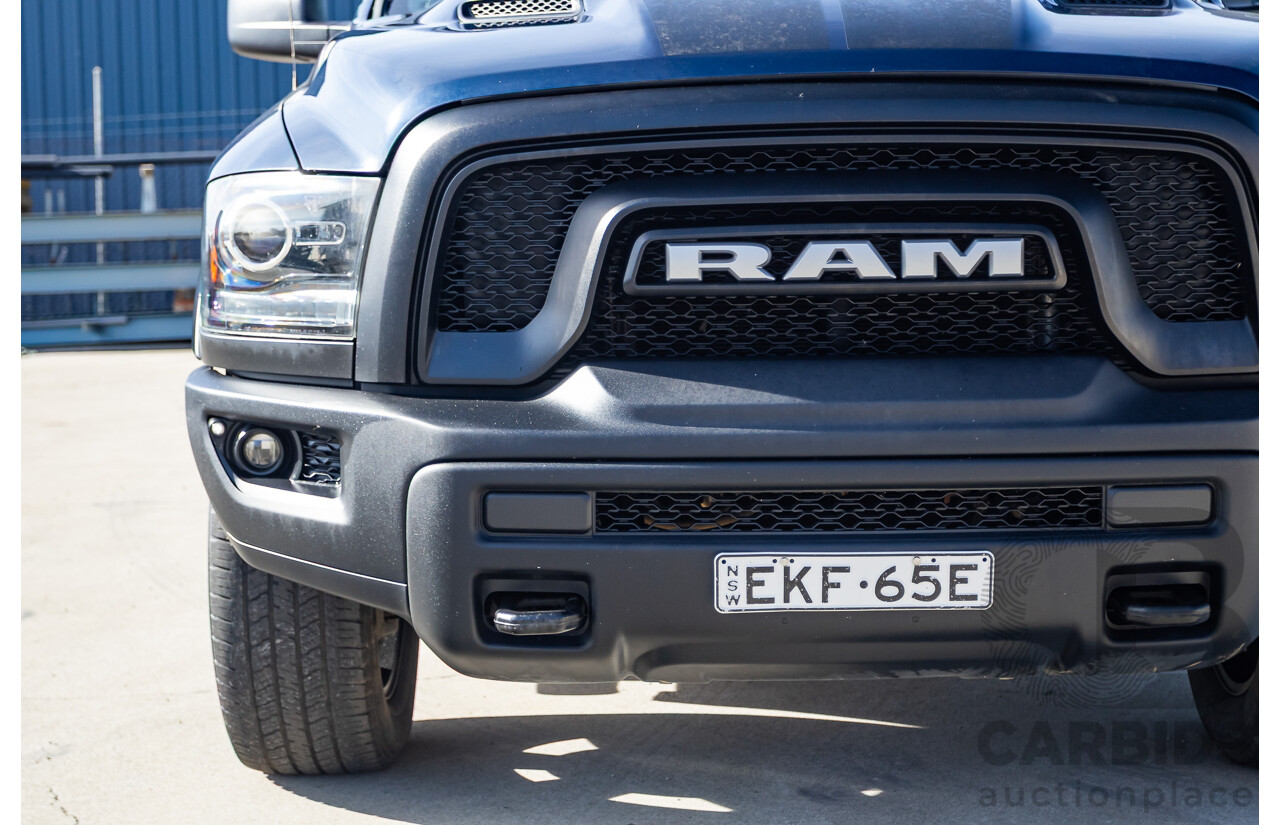 08/2020 ASV (Dodge) RAM 1500 Warlock RamBox SWB (4x4) 4d Dual Cab Utility Patriot Blue Pearl V8 5.7L