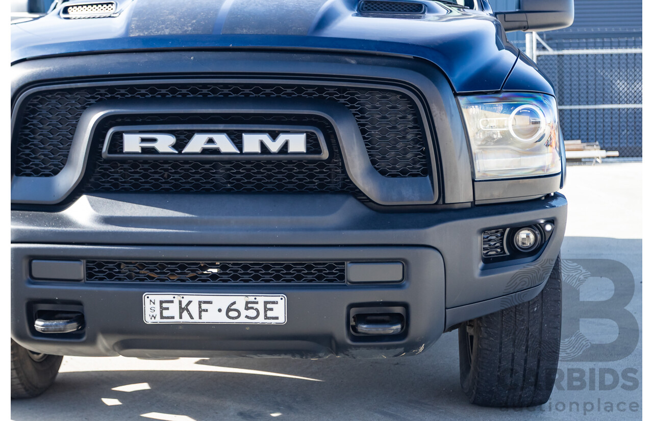 08/2020 ASV (Dodge) RAM 1500 Warlock RamBox SWB (4x4) 4d Dual Cab Utility Patriot Blue Pearl V8 5.7L